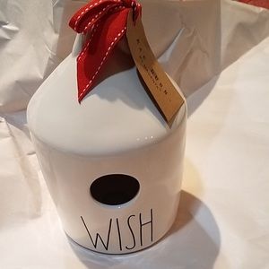 Rae Dunn wish birdhouse